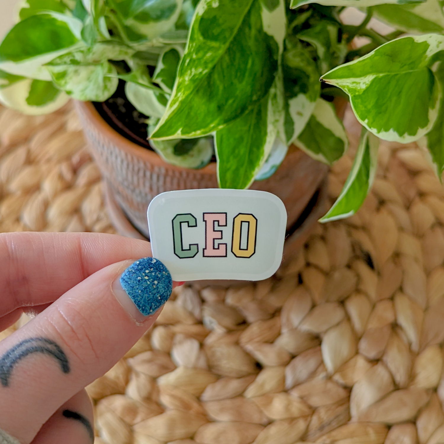 ceo sticker