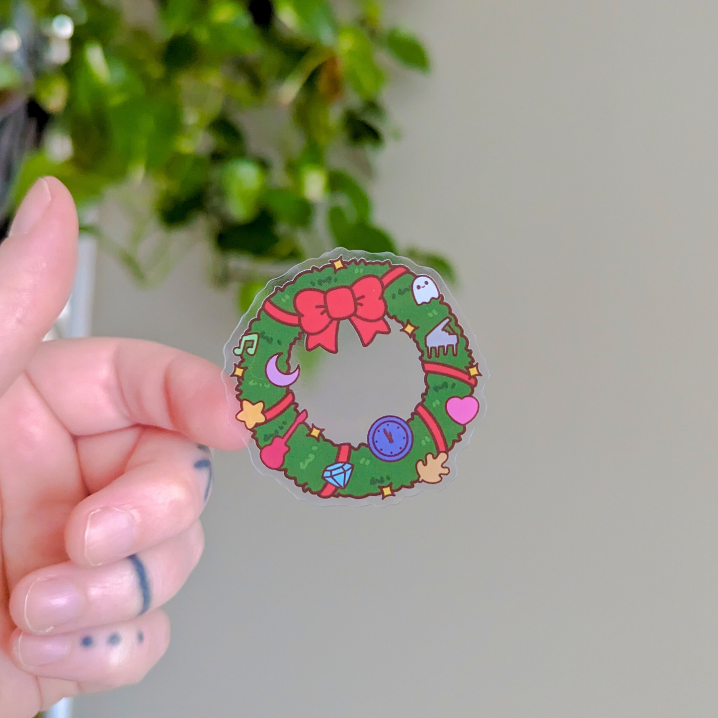 eras wreath sticker