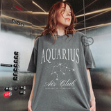 aquarius zodiac tee