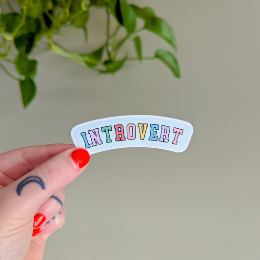 introvert sticker