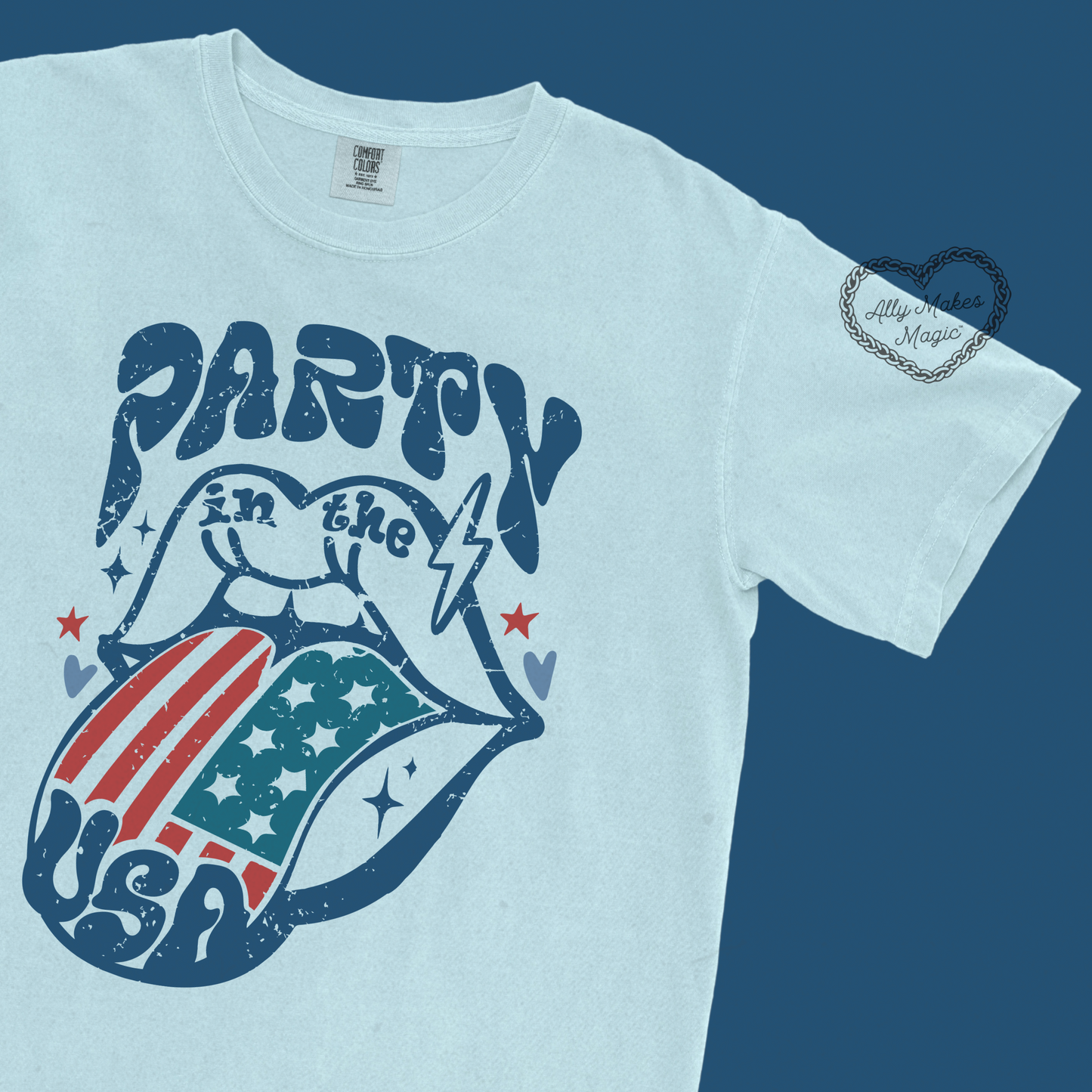 party in the usa tee | comfort colors
