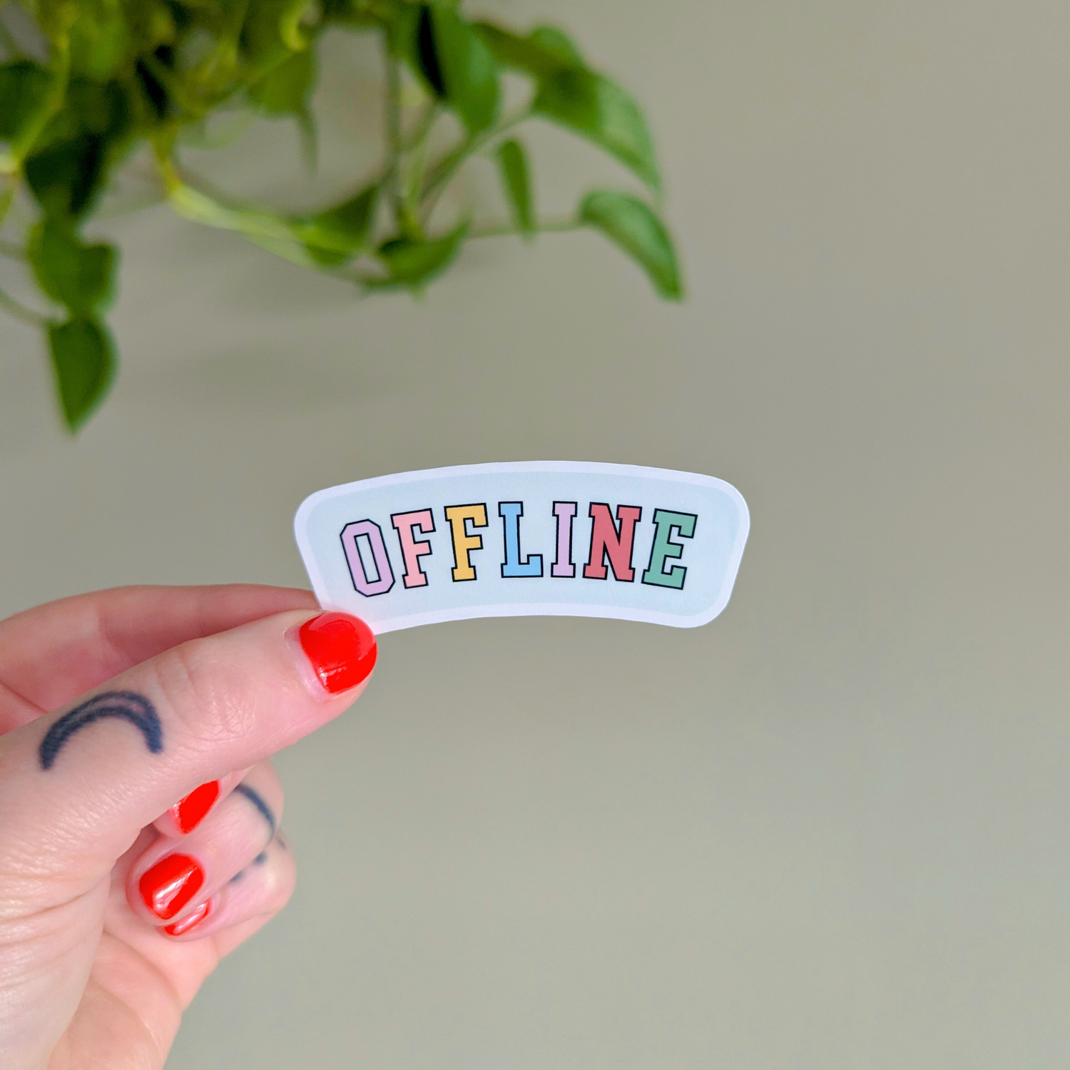 offline sticker