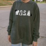 feline frights pullover