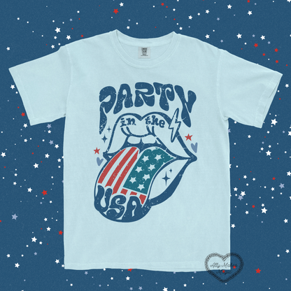 party in the usa tee | comfort colors