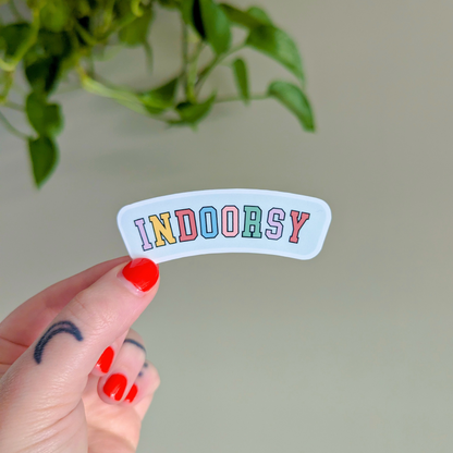 indoorsy sticker