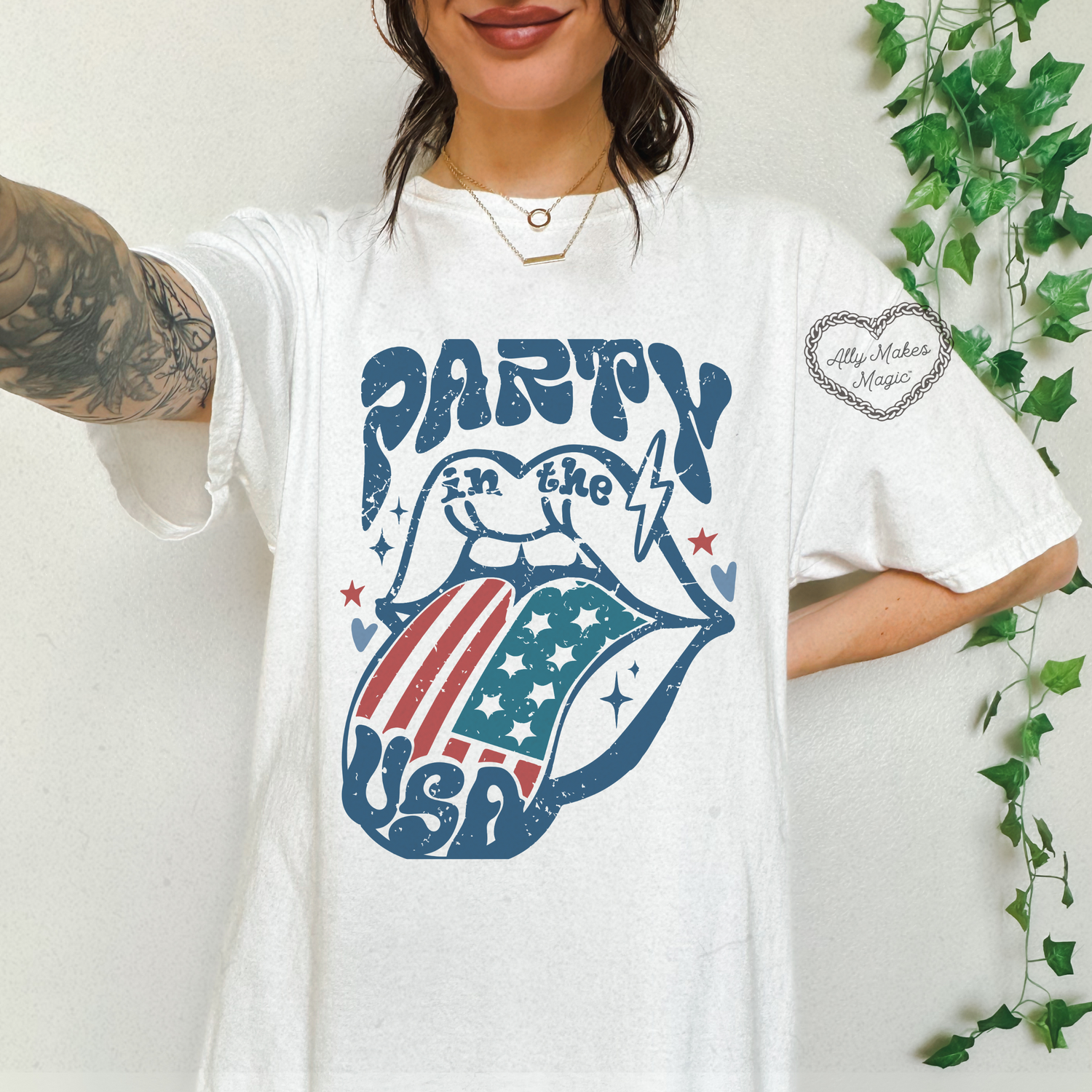 party in the usa tee | comfort colors