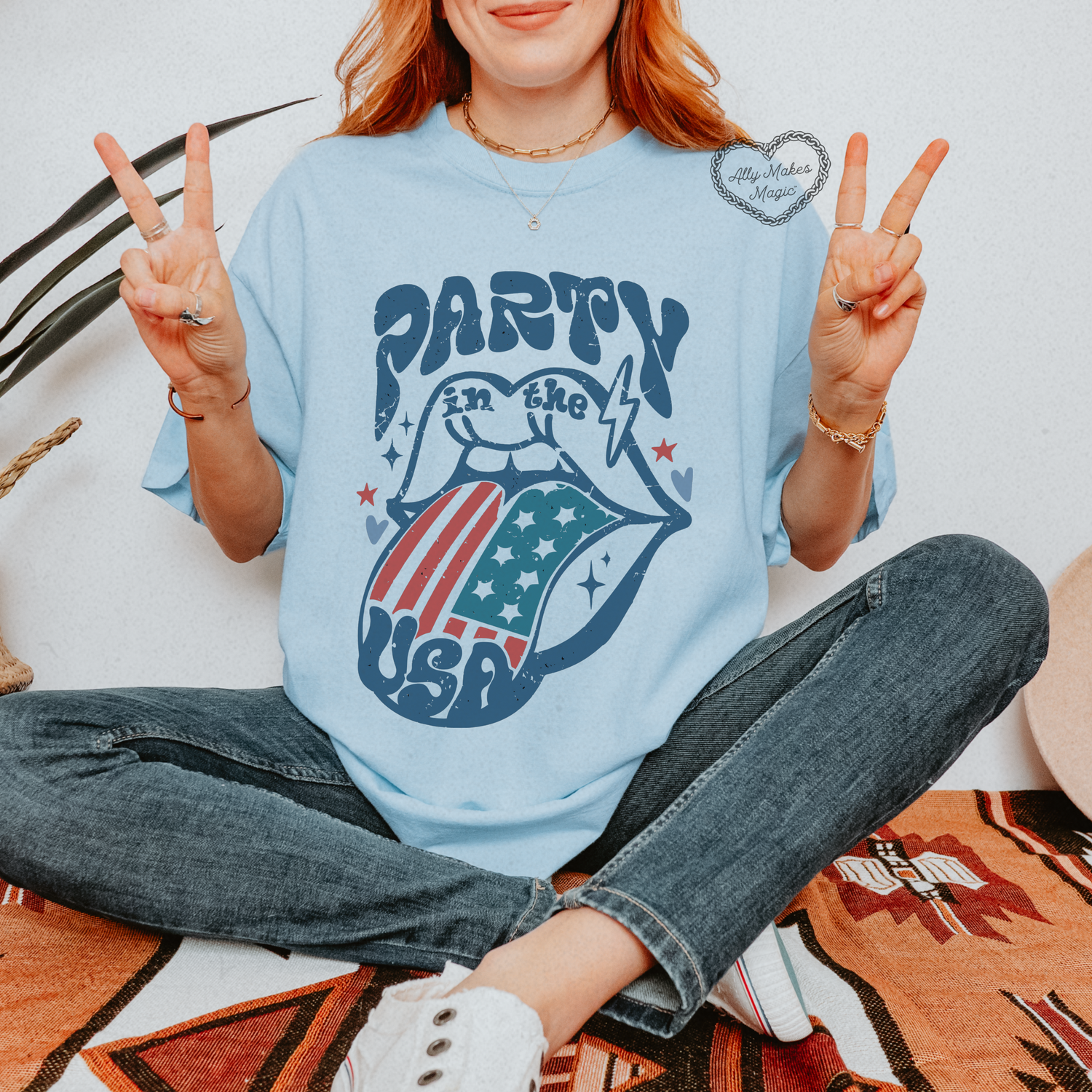 party in the usa tee | comfort colors