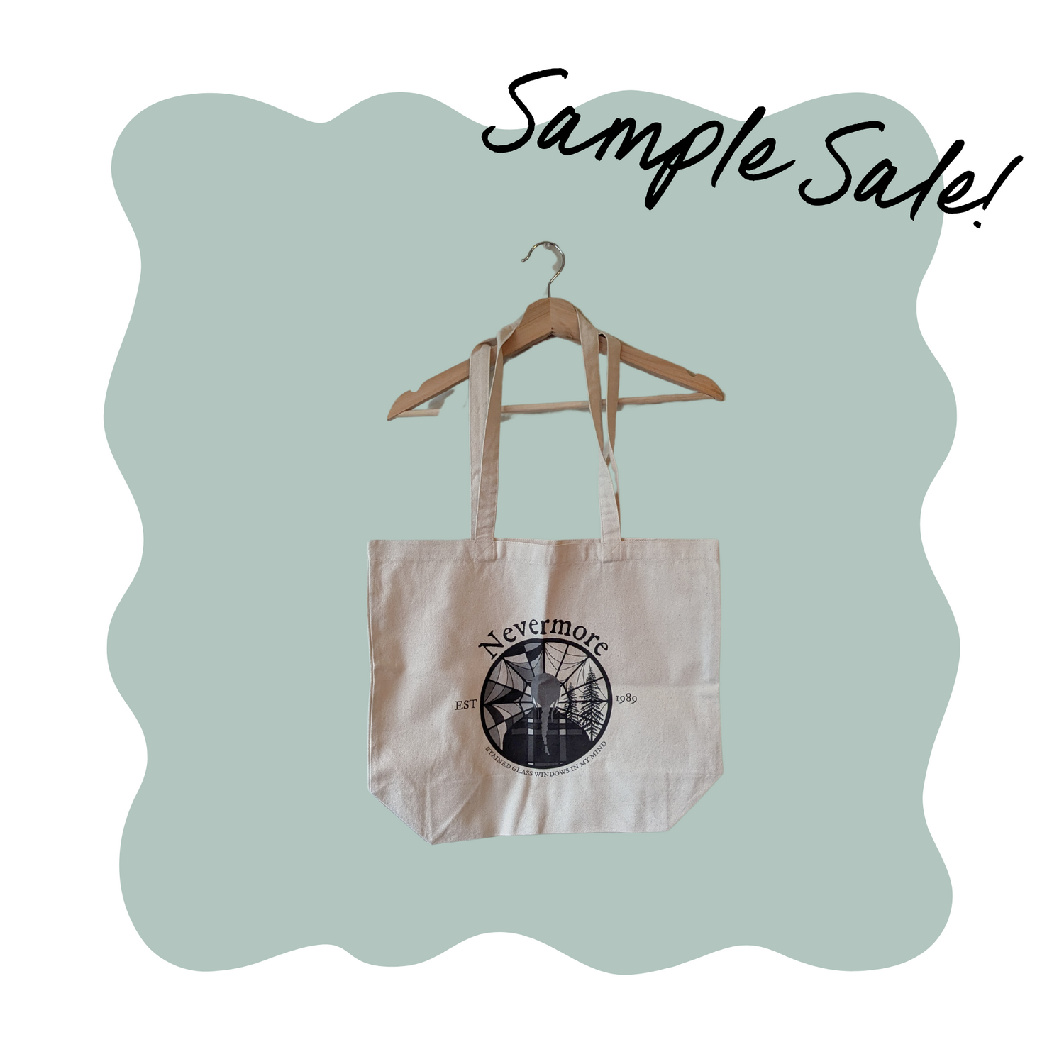 nevermore tote bag *sample sale*