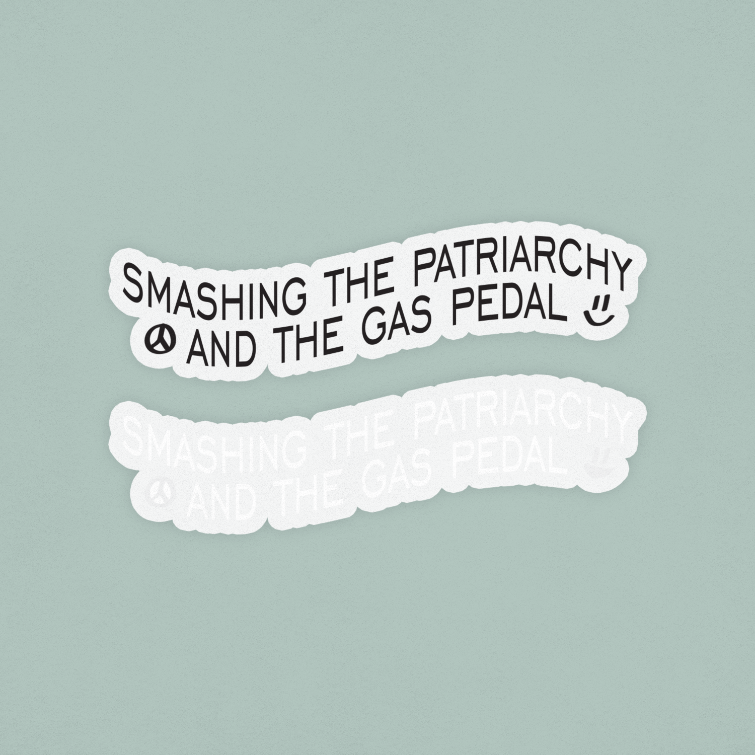 smashing the patriarchy decal