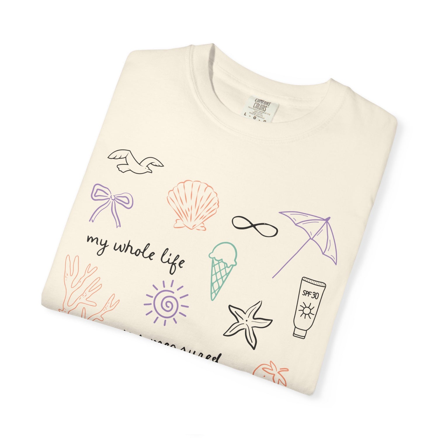 measured in summers tee
