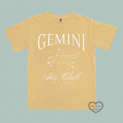 gemini zodiac tee | comfort colors