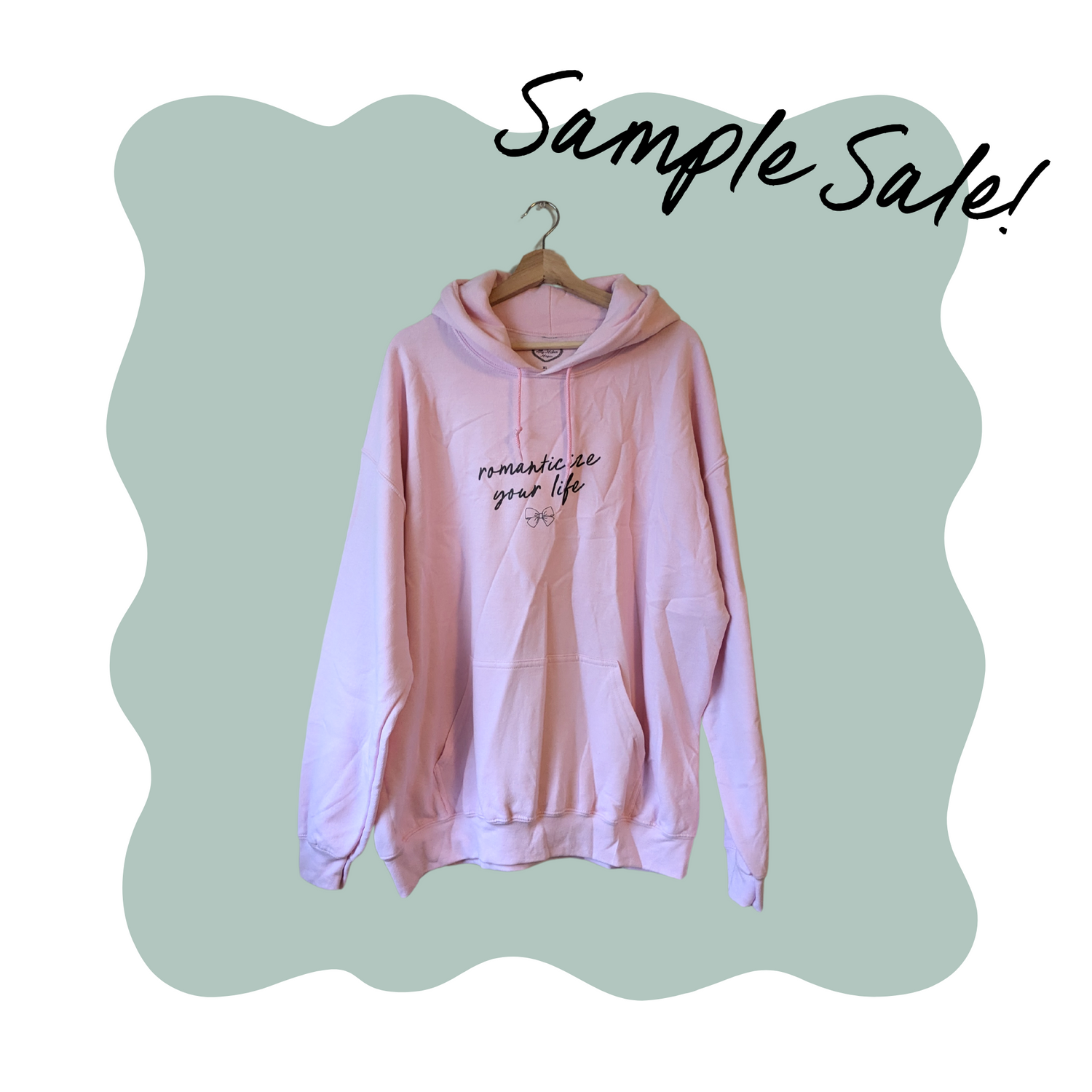 (XL) romanticize your life hoodie *sample sale*