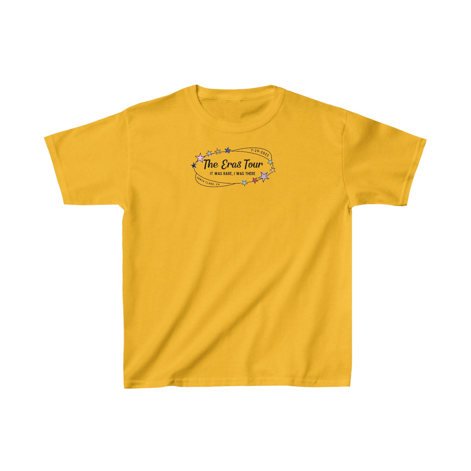 santa clara night 2 youth retro tee