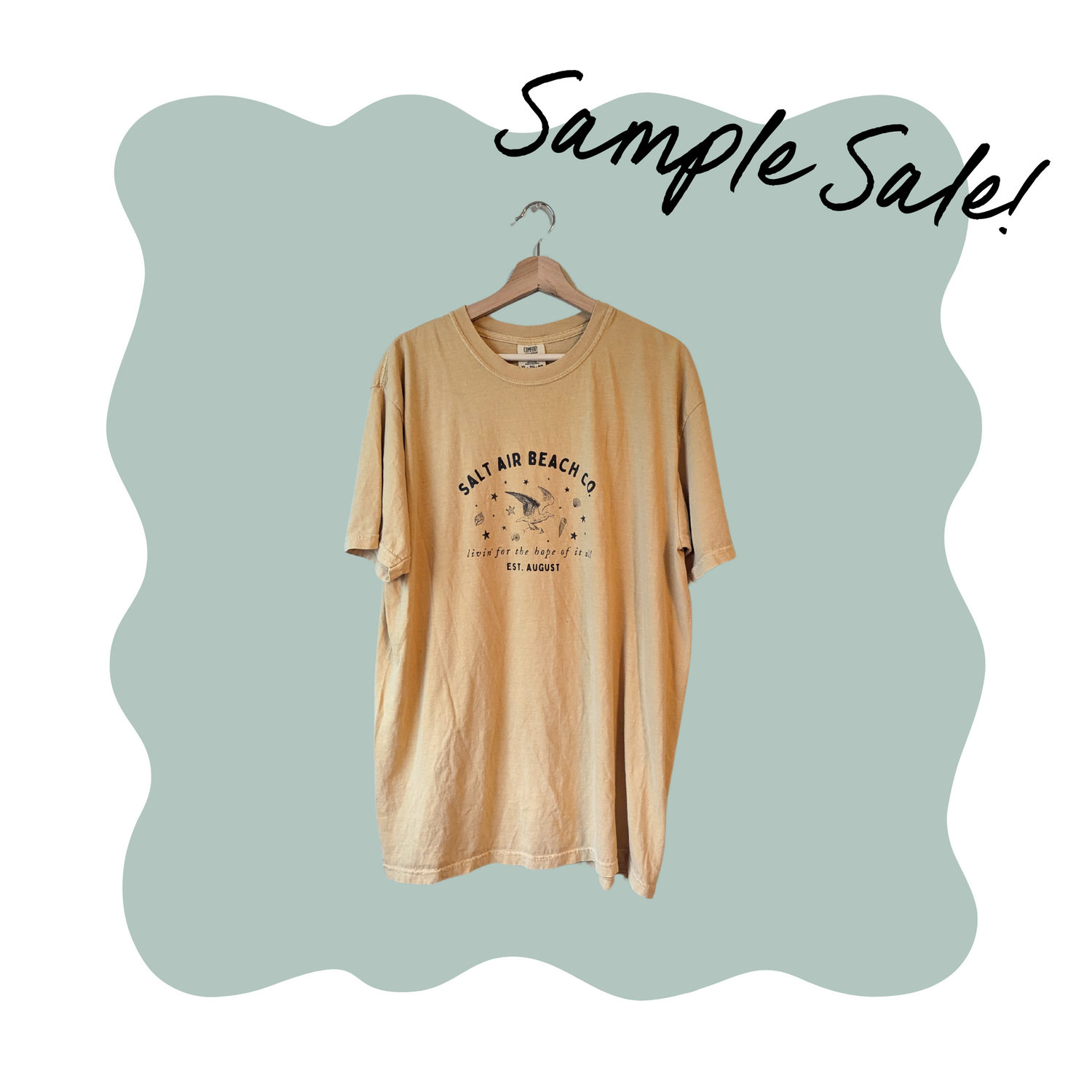 (XL) salt air beach co. tee *sample sale*