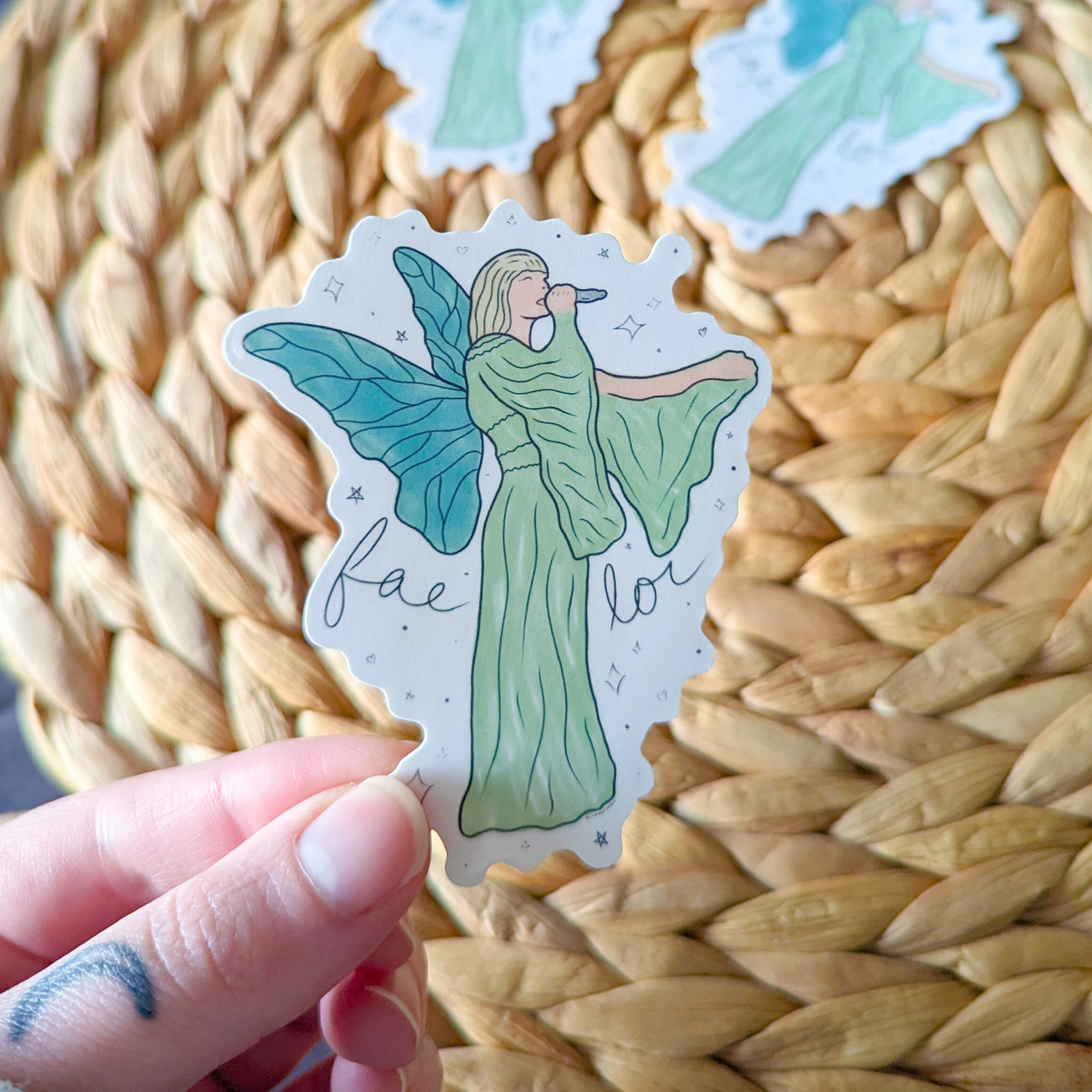 fae-lor sticker