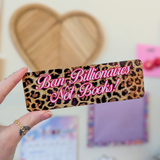 ban billionaires bookmark