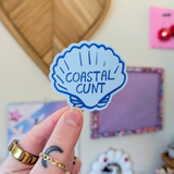 coastal c*nt matte sticker