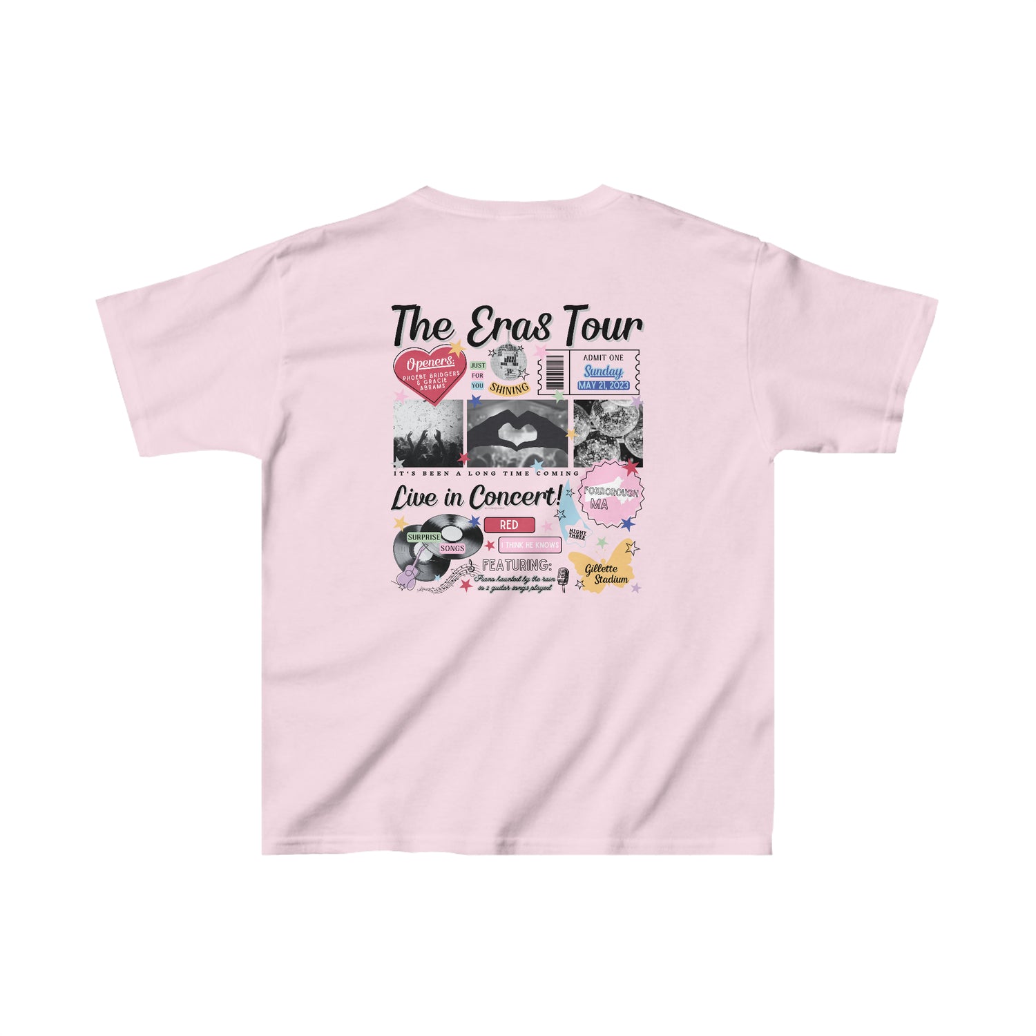 foxborough night 3 youth retro tee