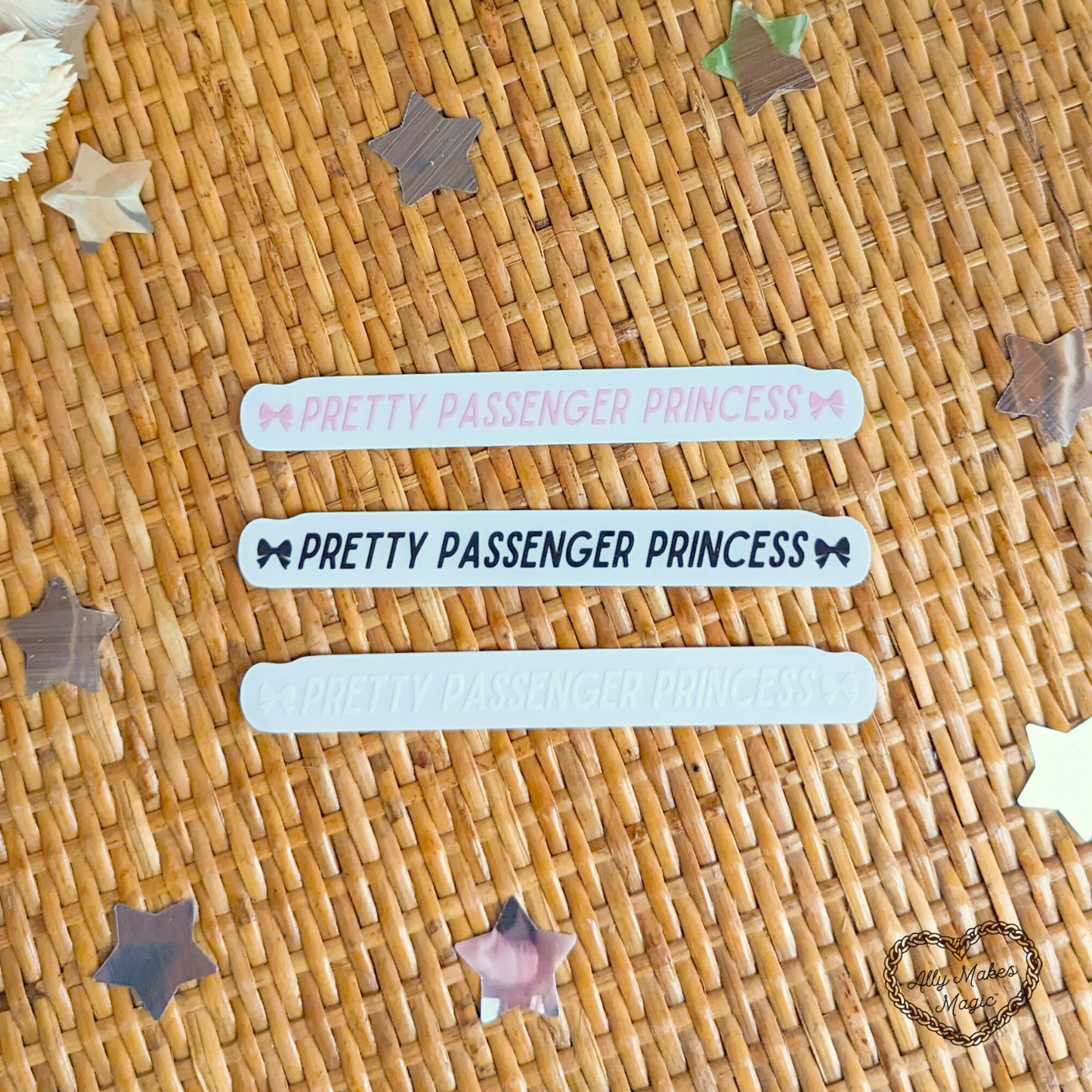 pretty passenger princess decal