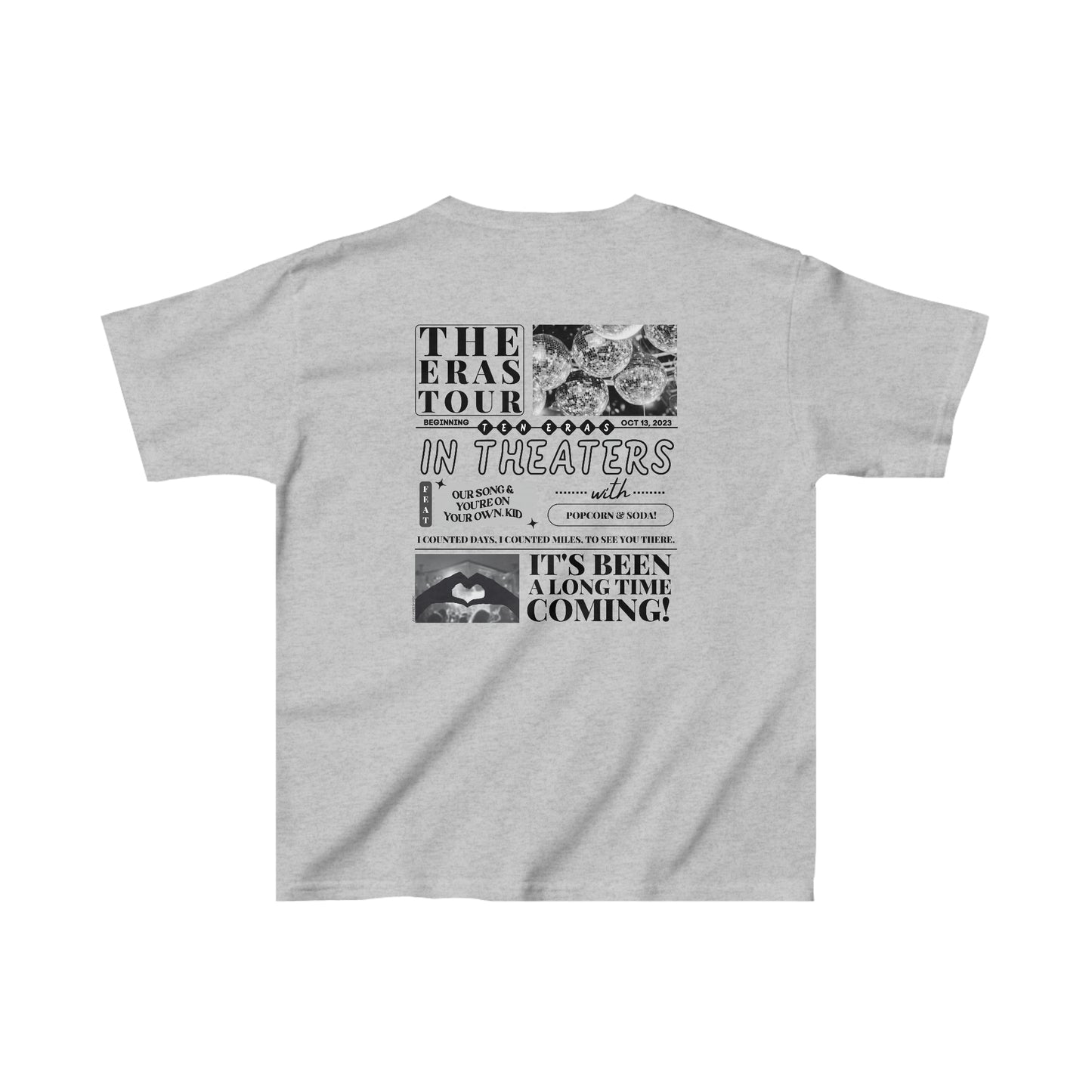 the eras movie youth tee (theater version)