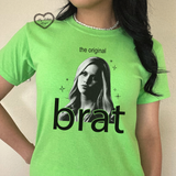 the original brat  baby tee