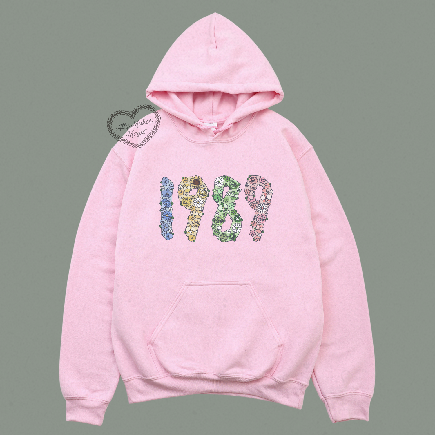 the '89 floral hoodie