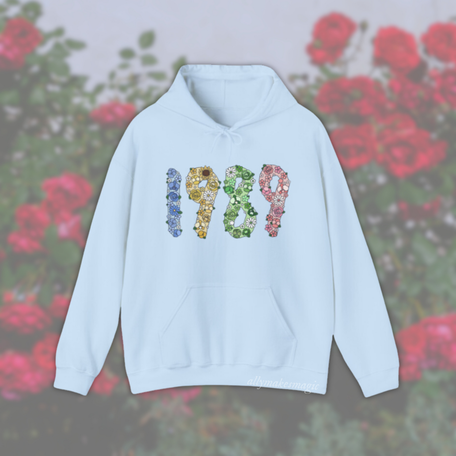 the '89 floral hoodie