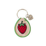 strawberry keychain