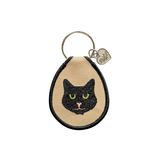 black cat keychain