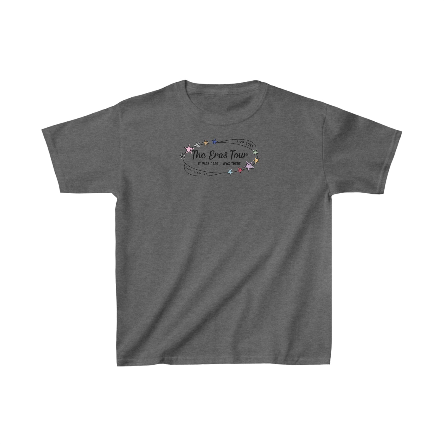 santa clara night 2 youth retro tee