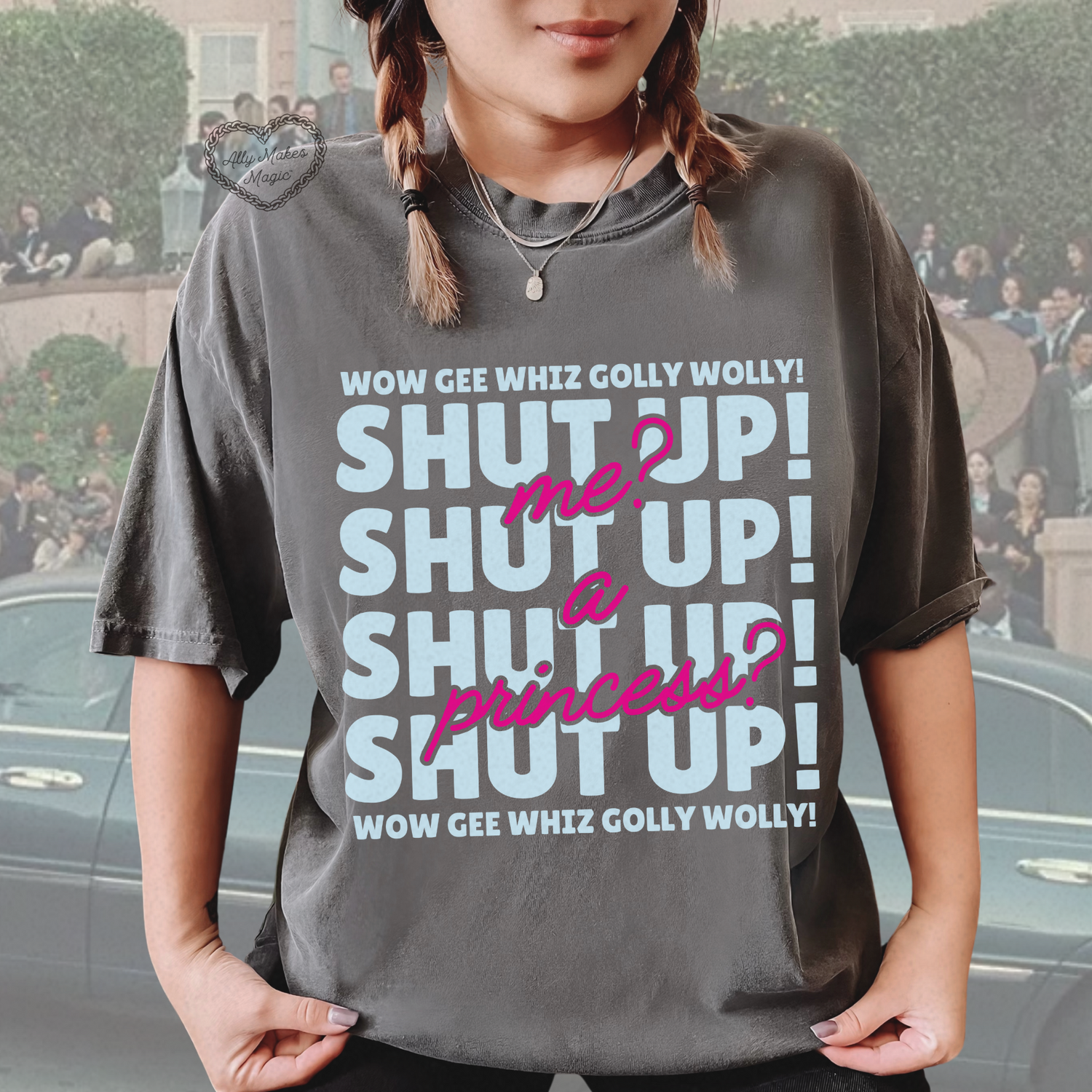 shut up! tee