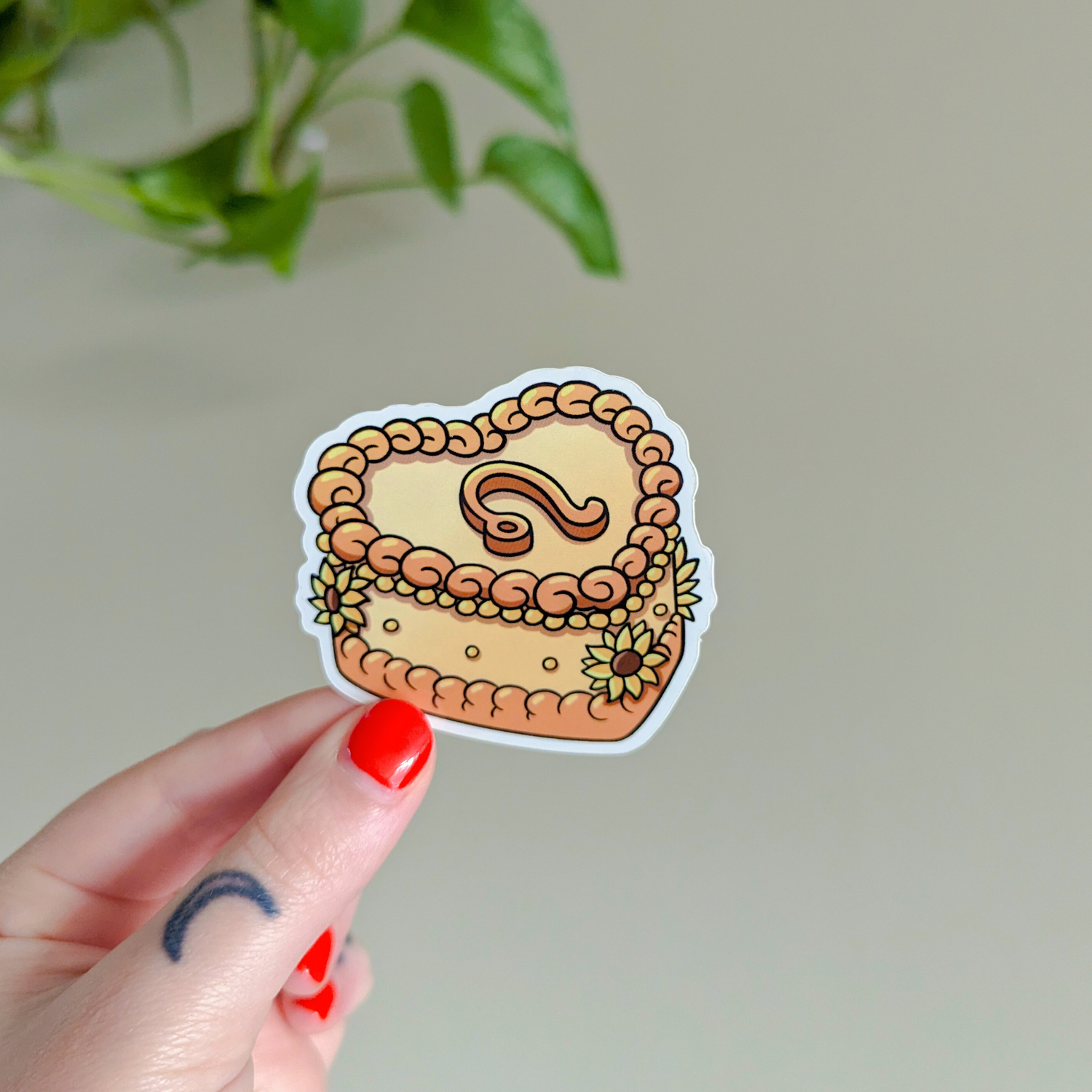 zodiac cake stickers