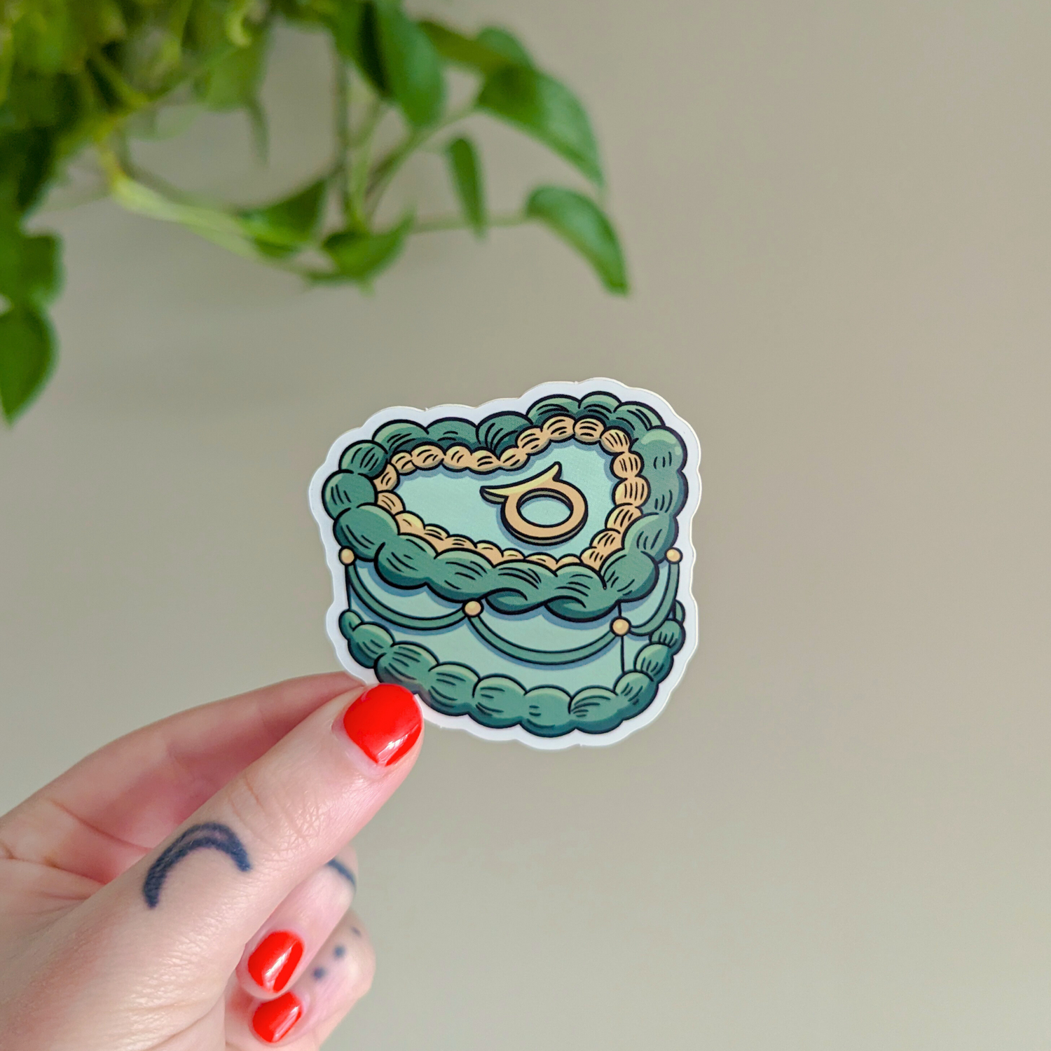 zodiac cake stickers