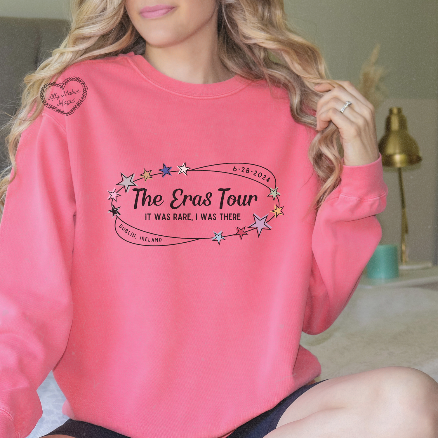 dublin night 1 retro pullover | comfort colors