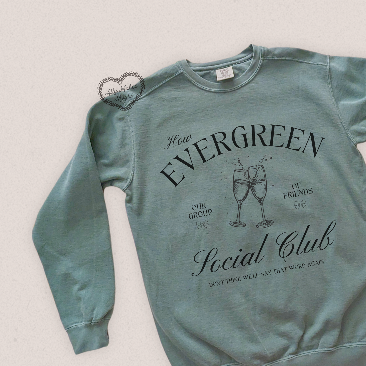 evergreen social club crewneck