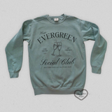 evergreen social club pullover