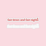 fast times decal