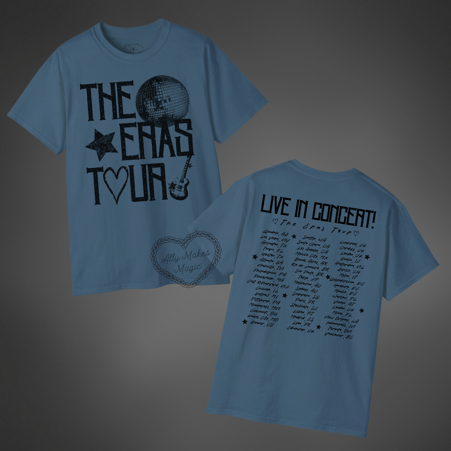 the grunge eras tour tee