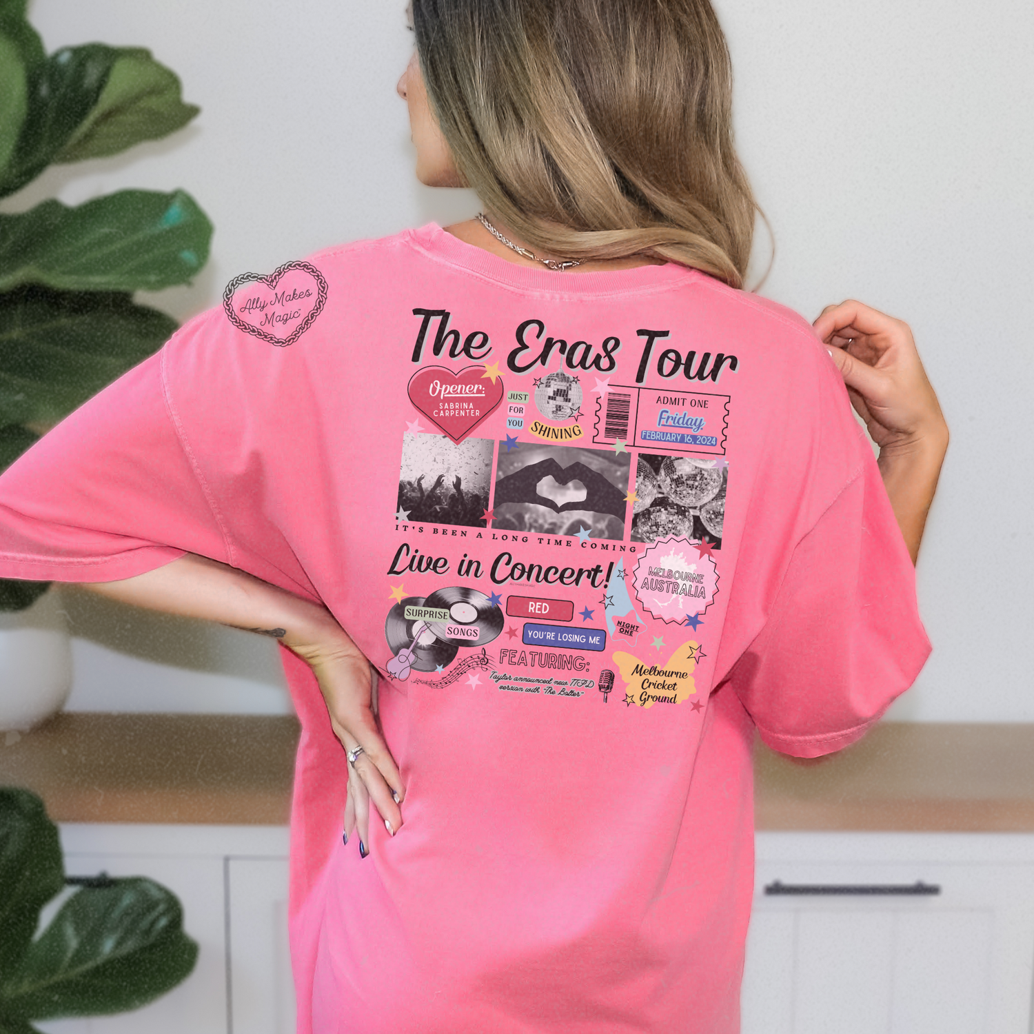 melbourne night 1 tee | comfort colors *custom*