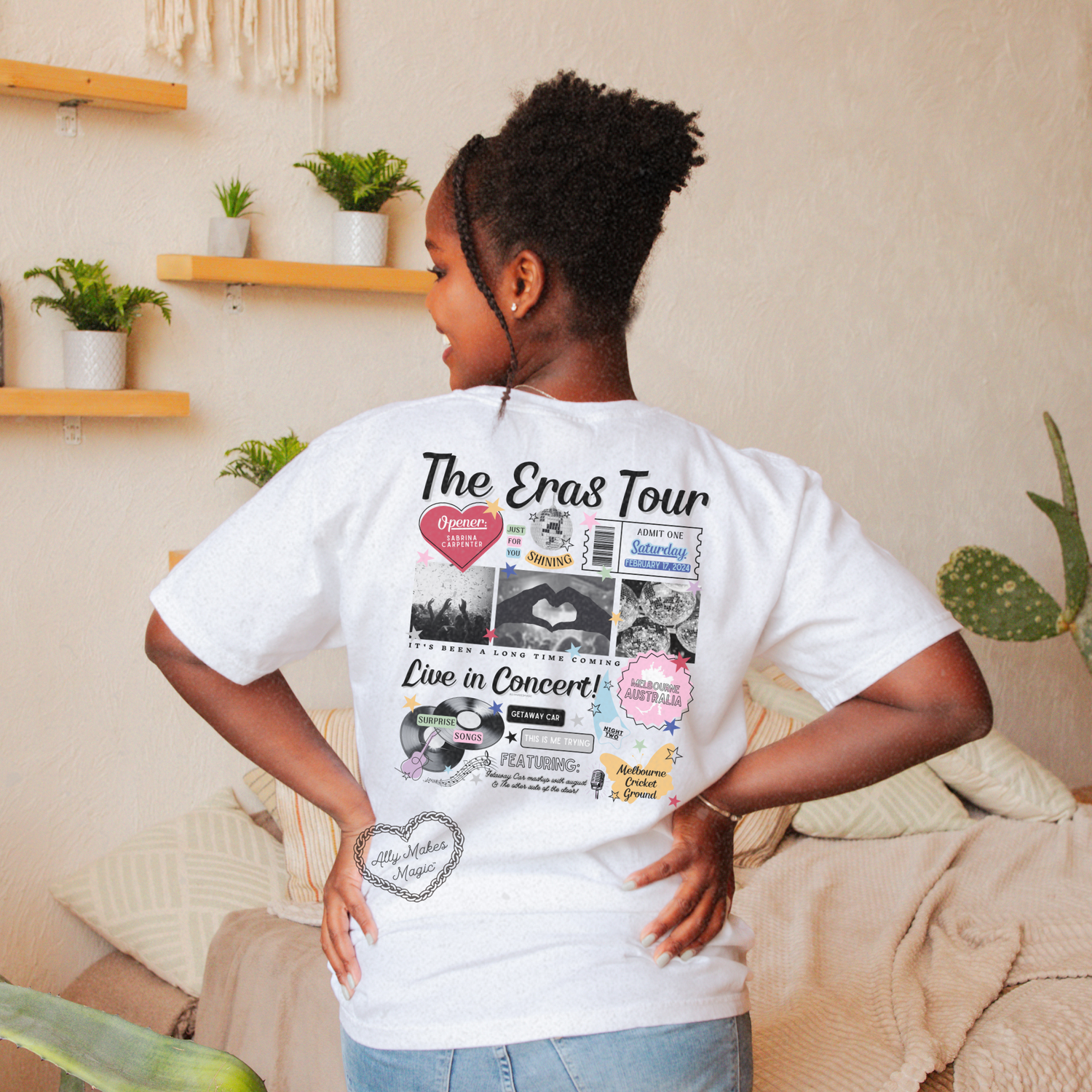 melbourne night 2 tee | comfort colors *custom*