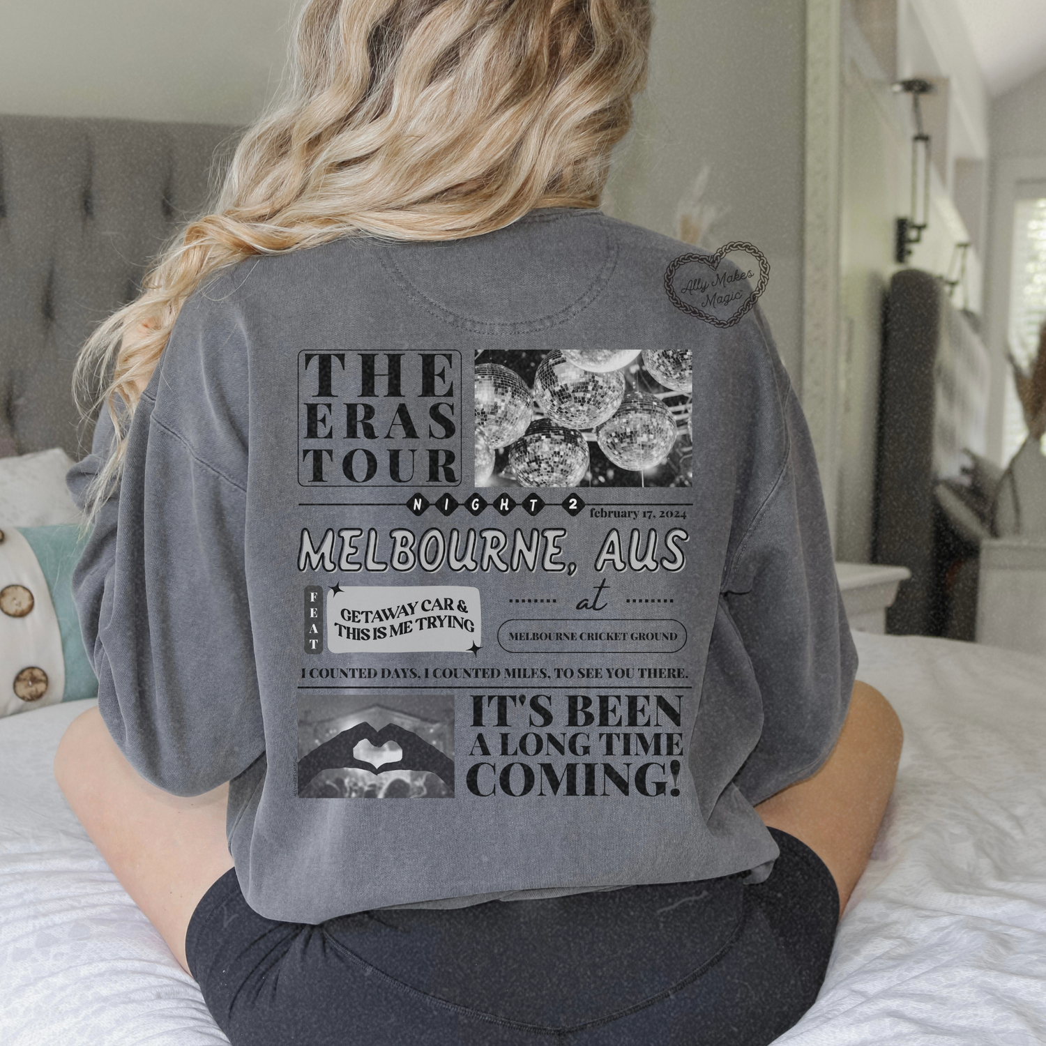melbourne night 2 pullover | comfort colors *custom*