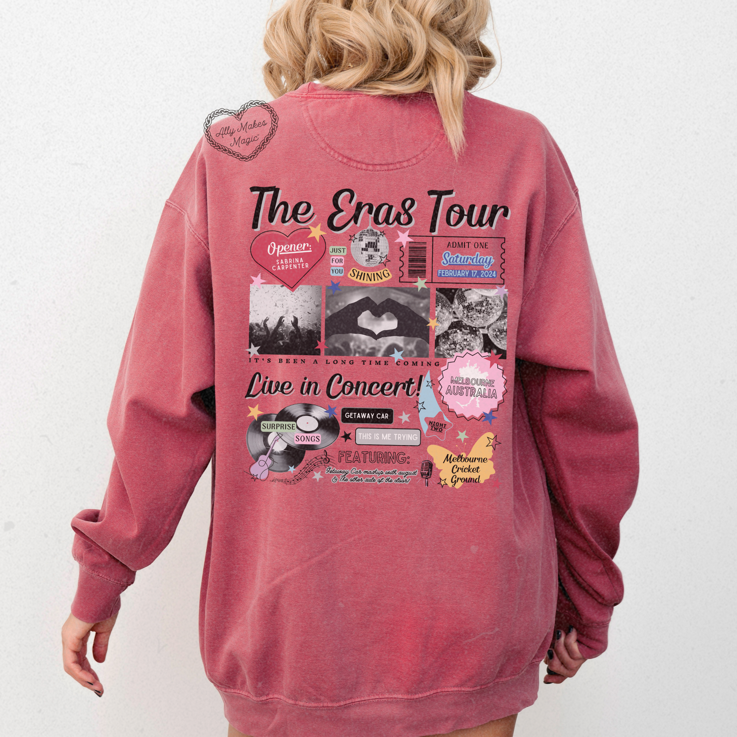 melbourne night 2 pullover | comfort colors *custom*