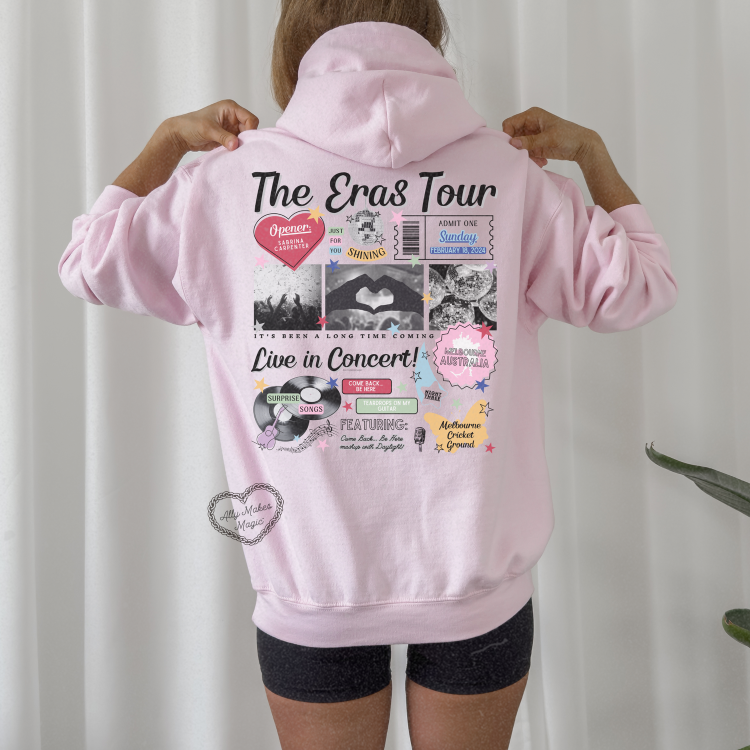 melbourne night 3 hoodie *custom*
