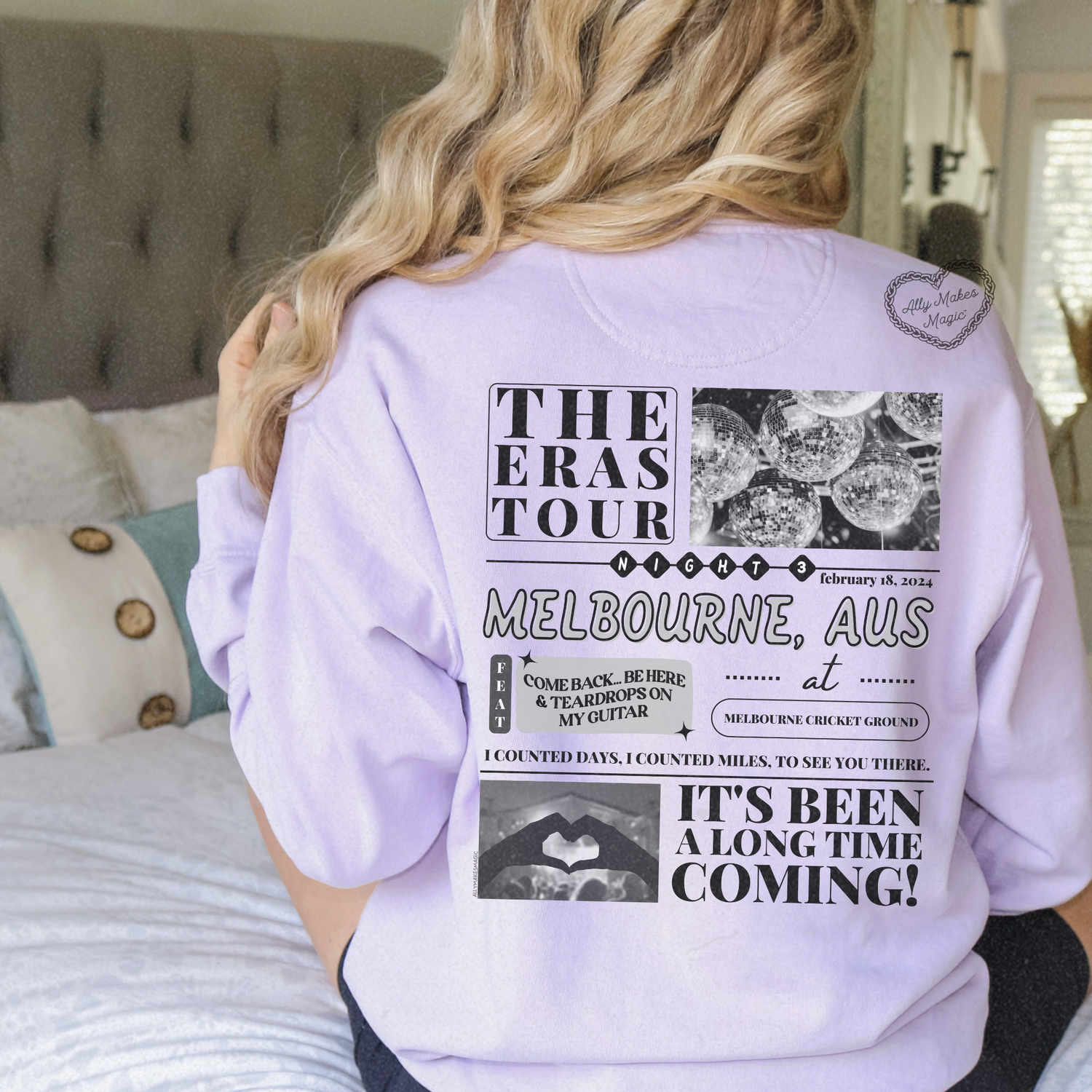 melbourne night 3 pullover | comfort colors *custom*