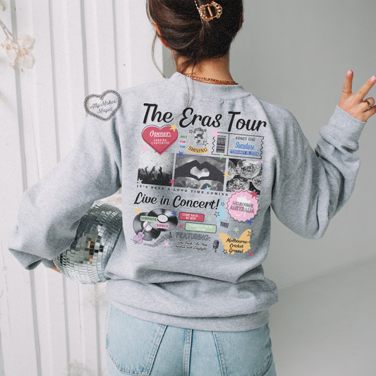 melbourne night 3 retro sweater | gildan