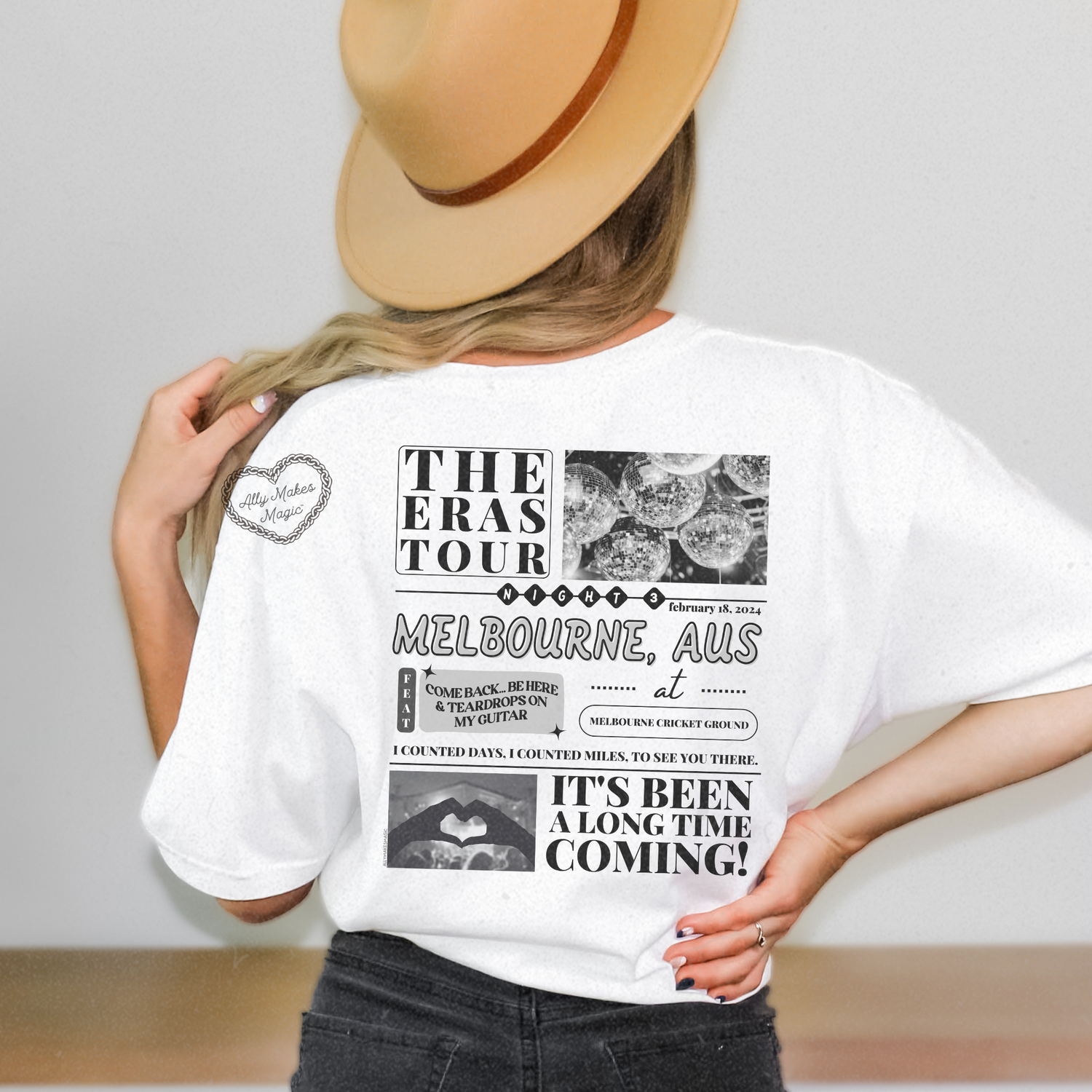 melbourne night 3 tee | comfort colors *custom*