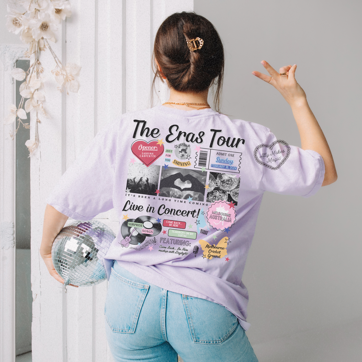 melbourne night 3 tee | comfort colors *custom*