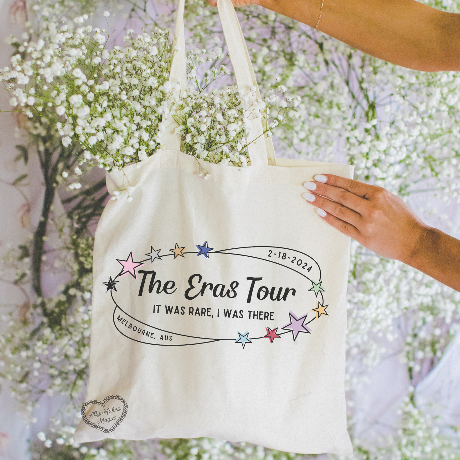 melbourne night 3 tote bag *custom*