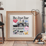 eras tour night poster *custom*