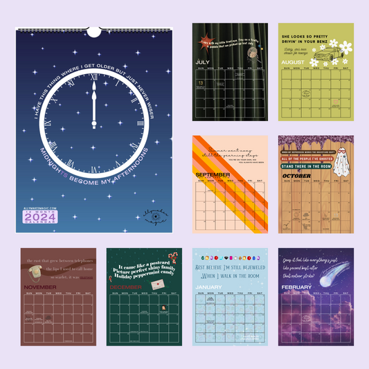 CALENDARS Allymakesmagic